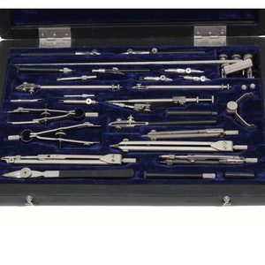 Large Drafting/Drawing Set - Excellent Condition - High Quality Instruments - Take a LQQK!!!