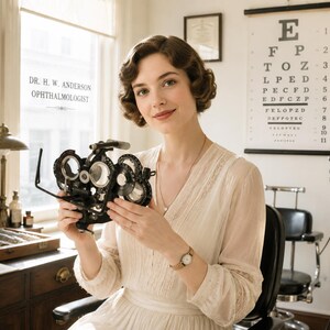 Vintage American Optical Phoropter - Super Nice Condition!!! - 1920s - 1930s - Must See!!!