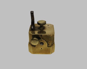 Vintage Blood-Letting Device - Brass Scarificator - 10 Blades - Adjustable Depth - Victorian Era