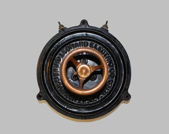 Ward Leonard Electric Co. - Cast Iron Field Rheostat or Resistance Controller - Great Steampunk Item
