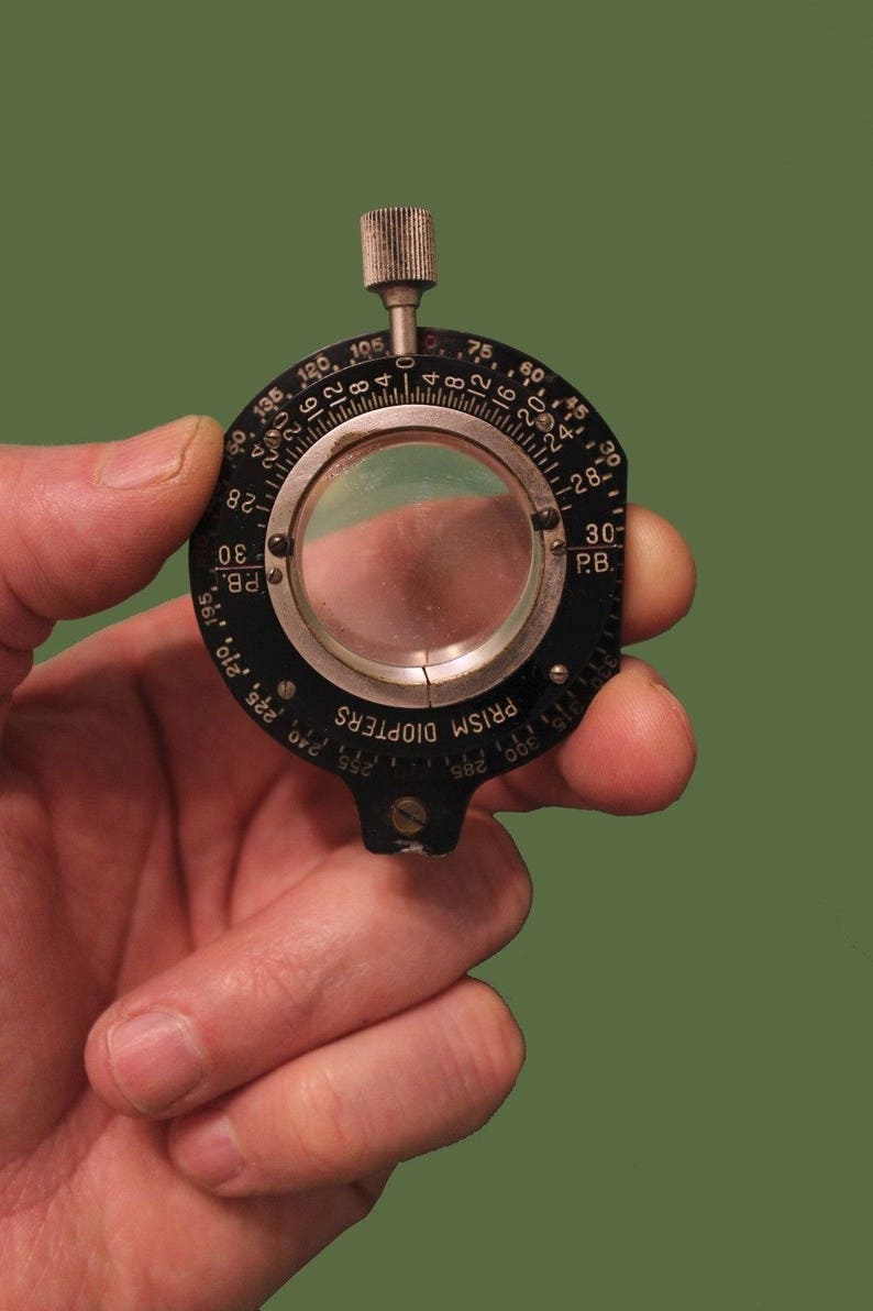 Vintage Prism Diopters Good Condition Works Great Etsy