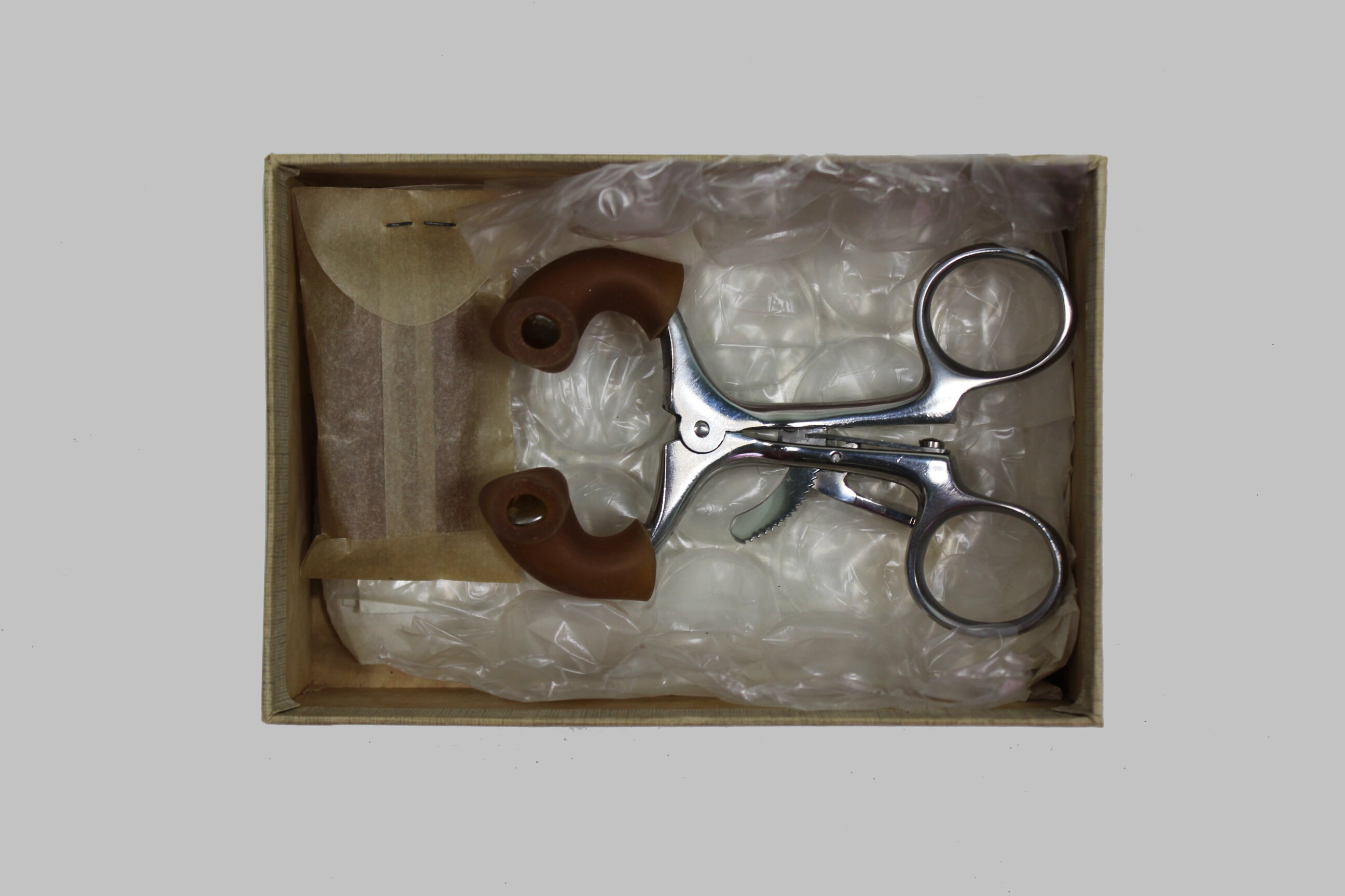 Vintage Mouth Gag 1970s Display Piece Comes With Original Box and