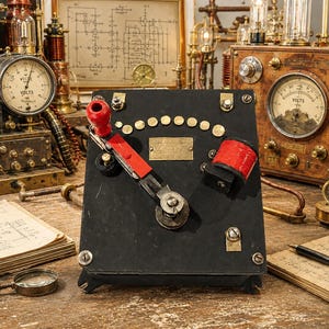 Violet Ray Antique Antique Triumph Tesla-era Violet Ray Device
