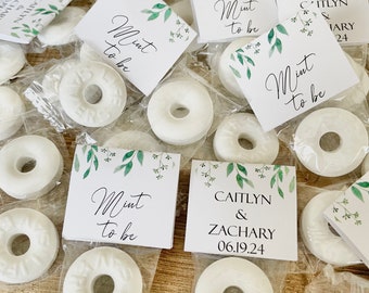 Mint to Be Wedding Favors for Guests Bulk