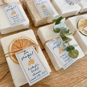 lemon baby shower favors