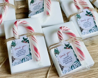 Holiday Christmas Party Soap Favors