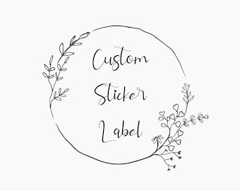 Full Sheet of Custom Sticker Labels