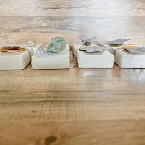 handmade bars of soap for baby shower favors