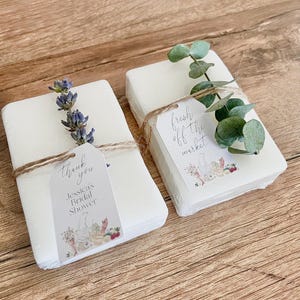 “locally grown” theme personalized baby shower favors
