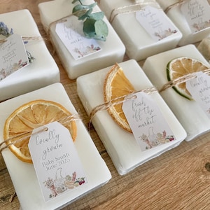Fresh Off the Market Bridal Shower - Personalized Farmers Market Soap Favors
