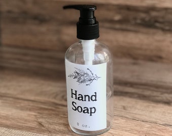 Hand Soap Bottle