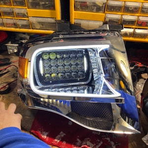 07-13 Ford Expedition LED Headlights Custom