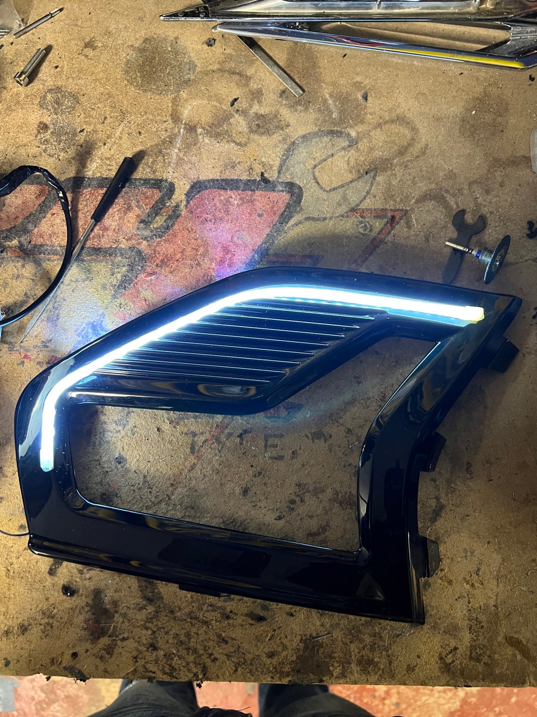 2019 2020 Ford Fusion LED Switchback Fog Light Bezels - Etsy