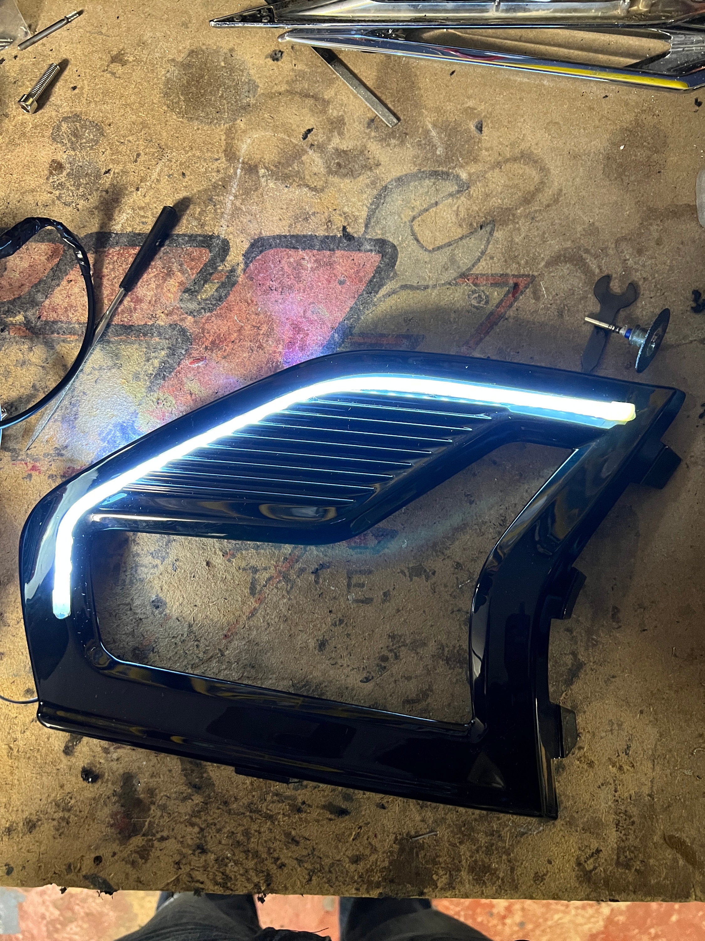 2019 2020 Ford Fusion LED Switchback Fog Light Bezels - Etsy