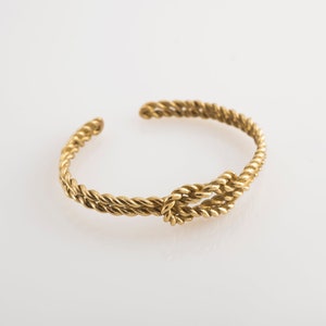 Bracciale NODO / Ottone image 3