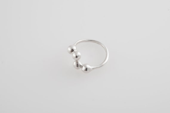Anello Doppio Piercing Sterling Silver 925 Argento 925 Etsy