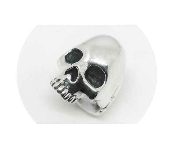 Anello Uomo TESCHIO Maxi Argento 925 Anello Uomo Anello Uomo Argento 925 Etsy Canada