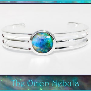 Orionnevel bonle met gratis foto cadeaukaart. Space Bracelet