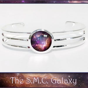 Donkerrode Galaxy armband met GRATIS Gift Card