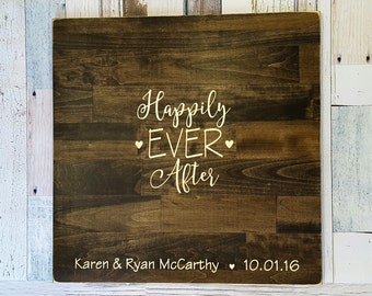Wood Guestbook, Guestbook Sign, Wedding Guest Book Alternative, Rustic Wedding Engraved Wood Sign