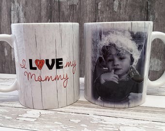Photo Mugs, Custom Mugs, Personalized Mug, Personalized Coffee Mugs, Picture Mugs, New Mom Gifts, Gifts for Mom, Coffee Mug, Mothers Day