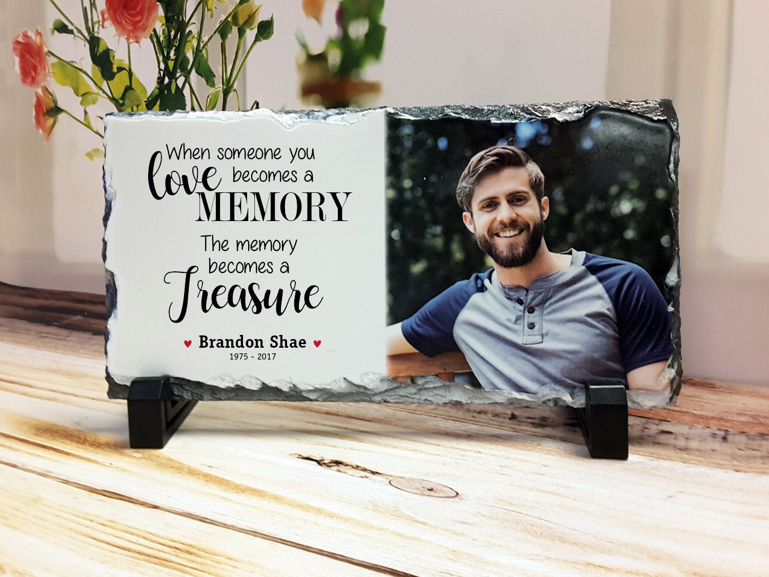 When Someone You Love a Memory Memorial Plaque in Etsy