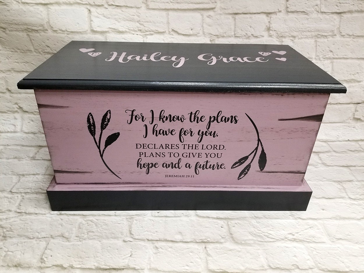 Personalized Toy Chest Baby Chest Toy Box Memory Box Baby Etsy