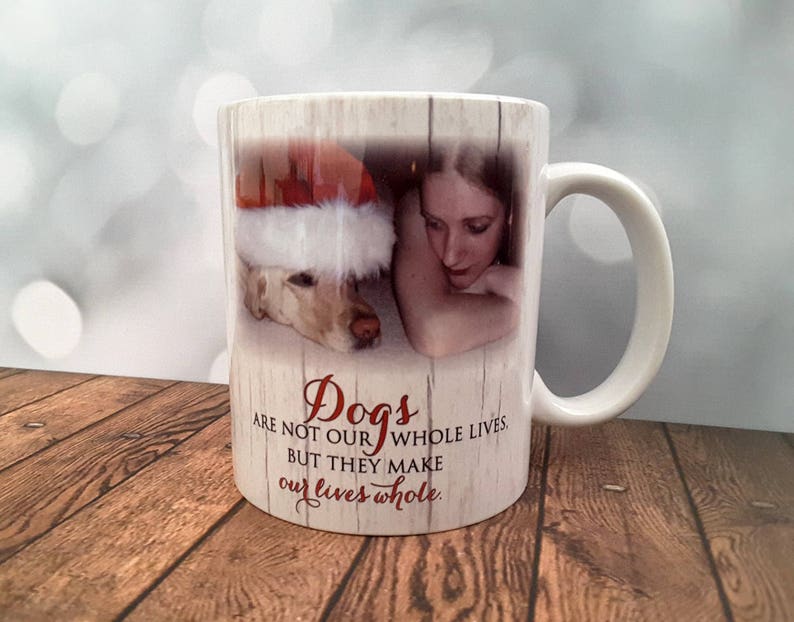 Pet Memorial Photo Mugs, Custom Mugs, Personalized Mug, Personalized Coffee Mugs, Picture Mugs, Coffee Mug, Pet loss Gifts, Pet Memorial image 1