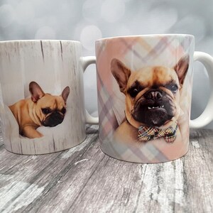 Pet Memorial Photo Mugs, Custom Mugs, Personalized Mug, Personalized Coffee Mugs, Picture Mugs, Coffee Mug, Pet loss Gifts, Pet Memorial image 2