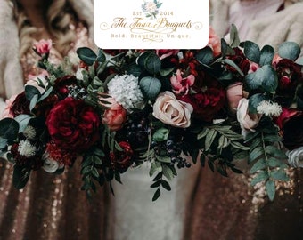 Silk Flower Bouquet Etsy