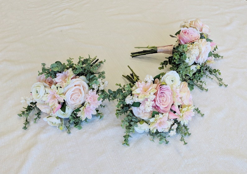 Wedding Bouquet Wedding Flowers Bouquet The Faux Bouquets Bridesmaid Bouquet Silk Flowers Silk Flower Bouquet Flower Bouquet