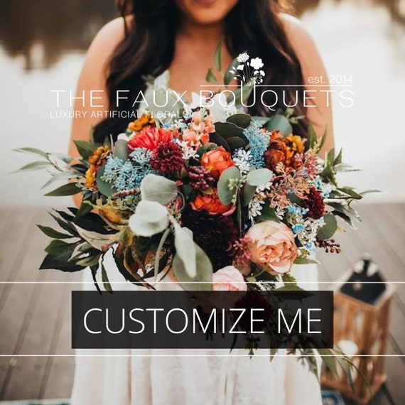 Deluxe Artificial Flower Bouquets