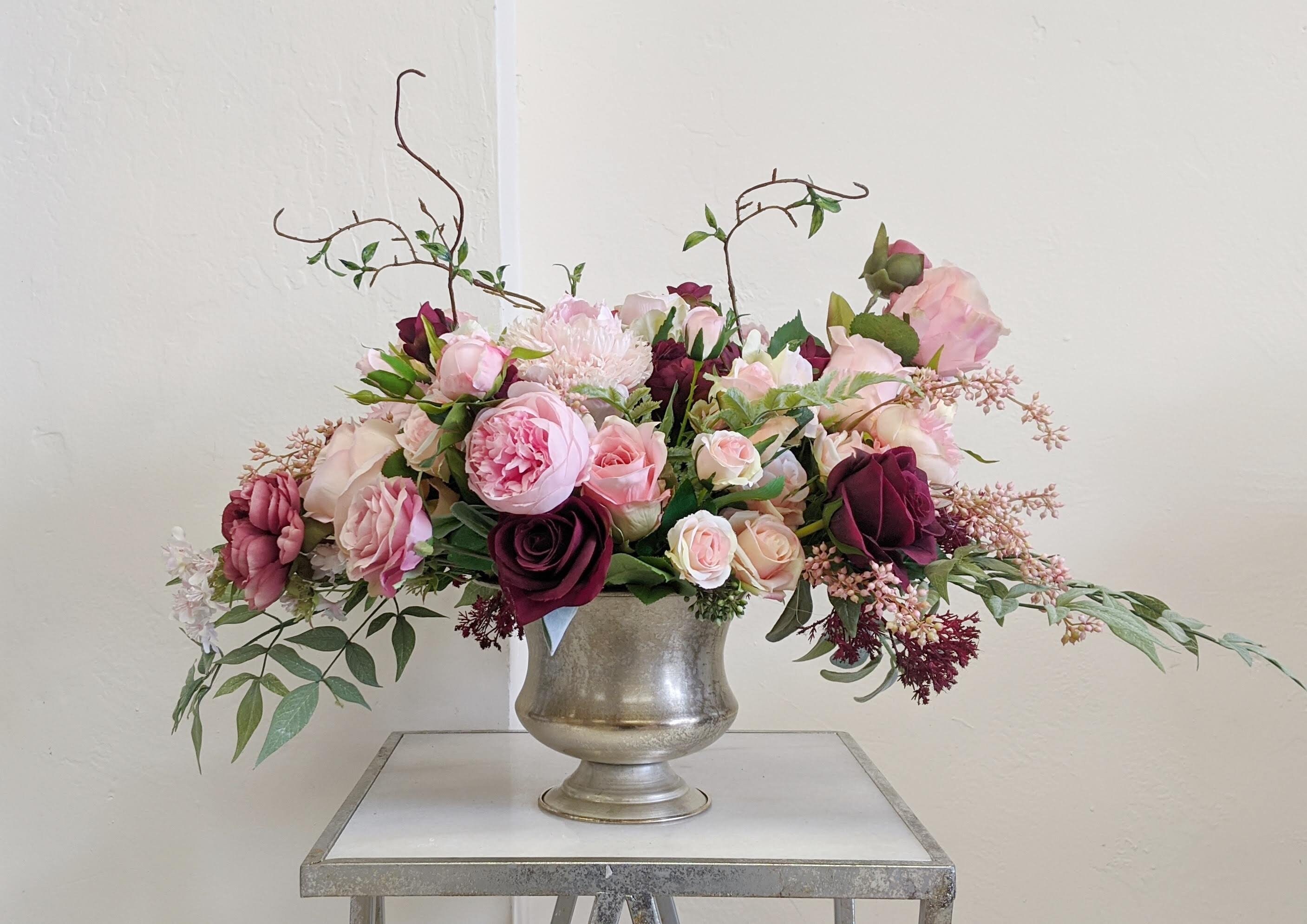 Flower Arrangement Centerpiece Home Decor Table Arrangement