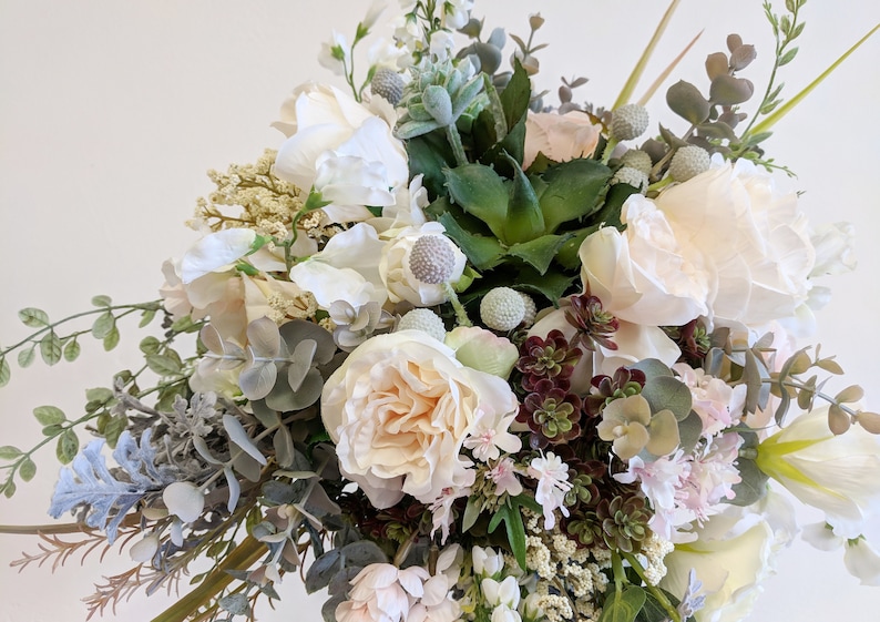 The Faux Bouquets Bouquet Wedding Flowers Silk Flower Bouquet Flower Bouquet Bridal Bouquet Wedding Bouquet Silk Flowers