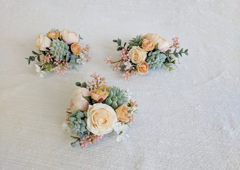 Silk Flowers Wedding Corsage The Faux Bouquets Corsage Wedding Flowers Flower Corsage Silk Flower Corsage