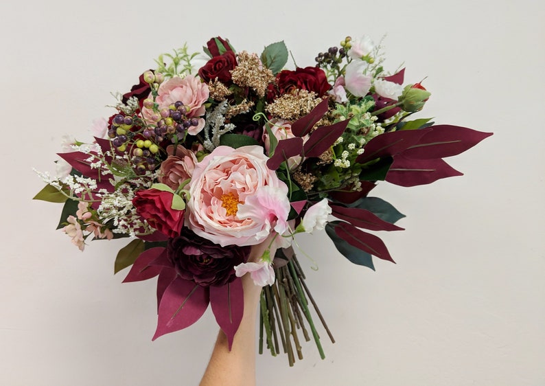Bridal Bouquet Wedding Flowers The Faux Bouquets Silk Flower Bouquet Bouquet Silk Flowers Flower Bouquet Wedding Bouquet
