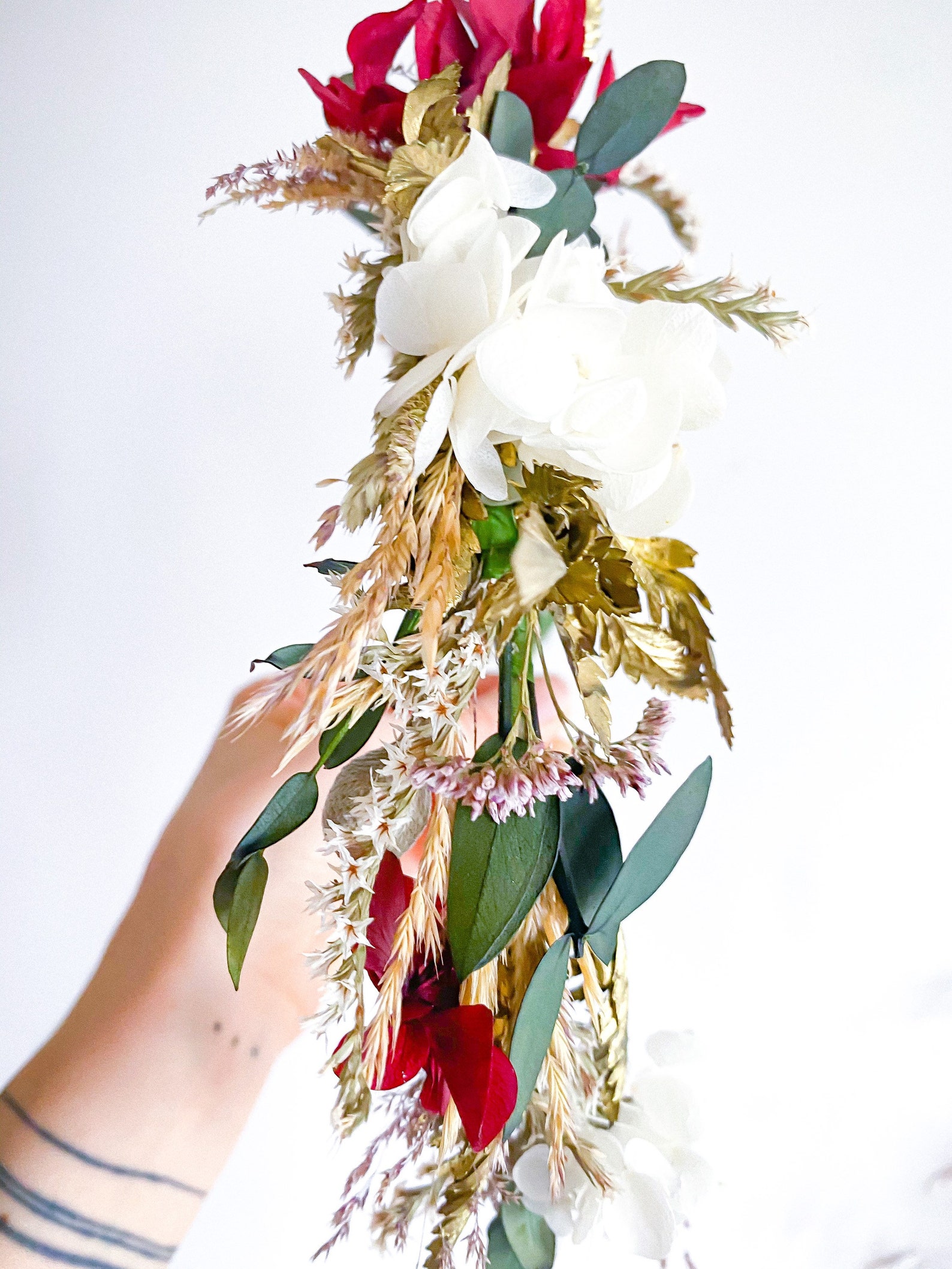 DIY Dried Flower Crown Kit. Classic Half Crown. Any Size Etsy