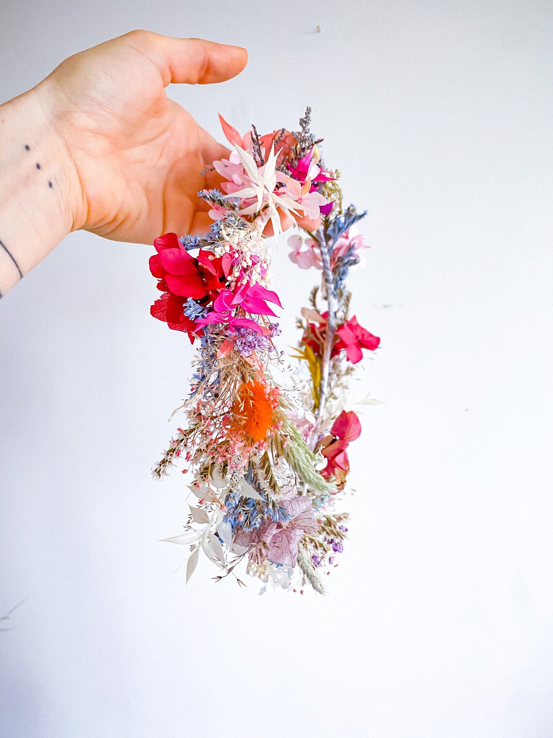 DIY Dried Flower Crown Kit. Classic Full Crown. Any Size Etsy