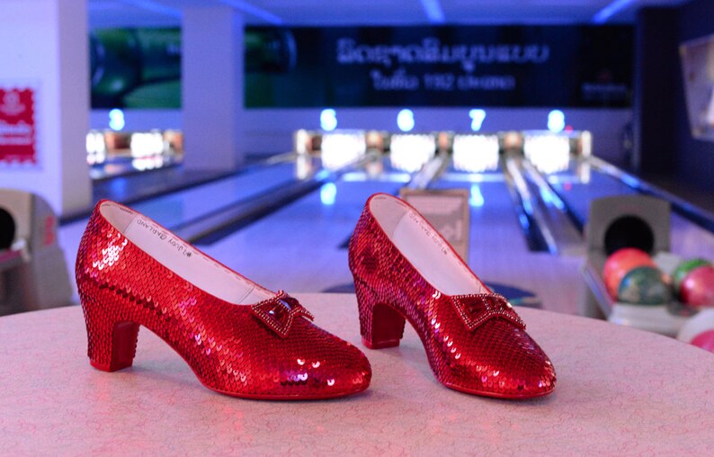 Replica Hand Sewn Ruby Slippers Etsy UK