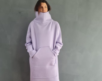 chinese dress ladies Responsible mulesing-free merino wool long sleeve ribbed main image 1