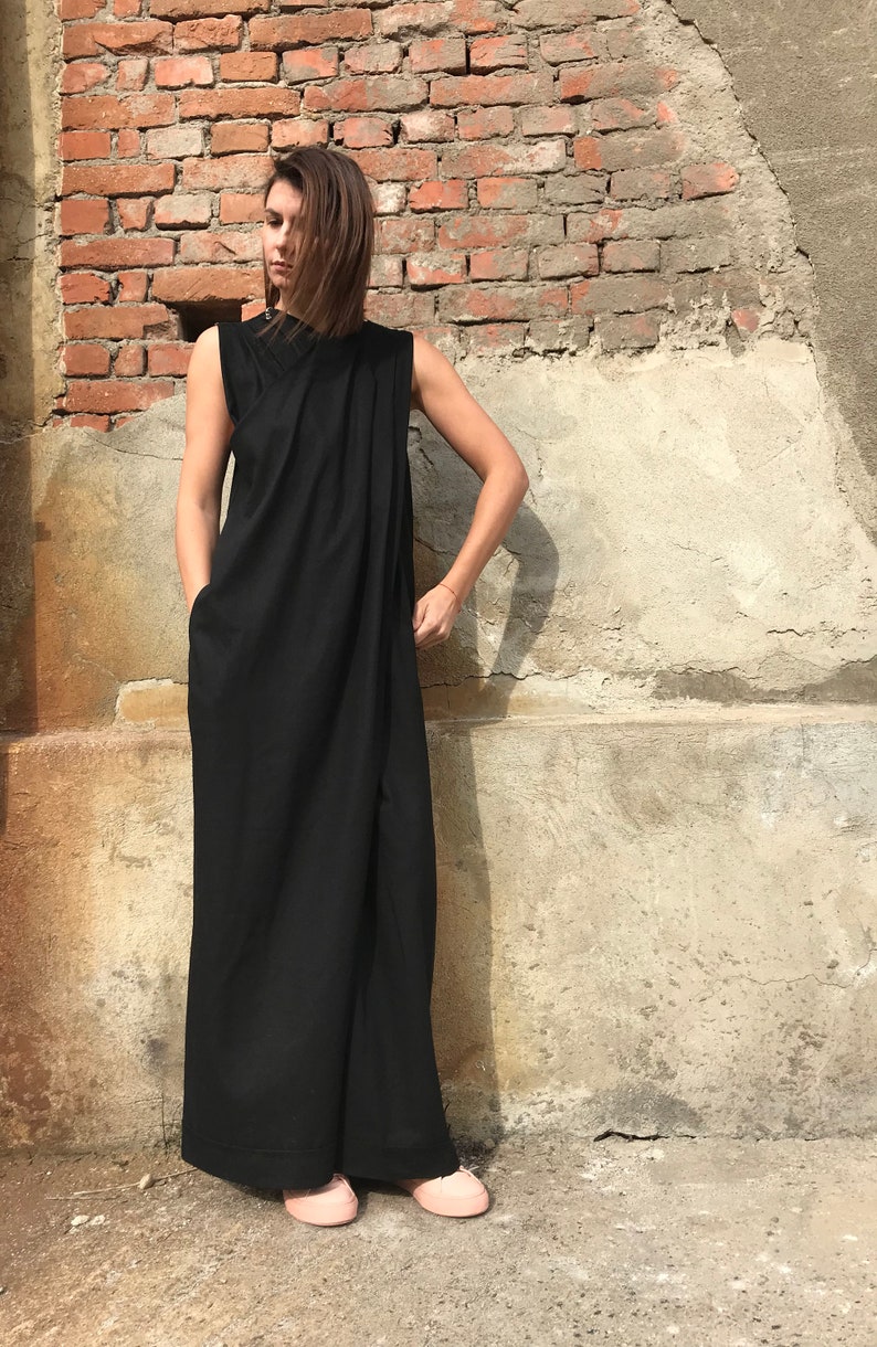 Plus Size Linen Jumpsuit Black Linen Jumpsuit Women Linen Etsy