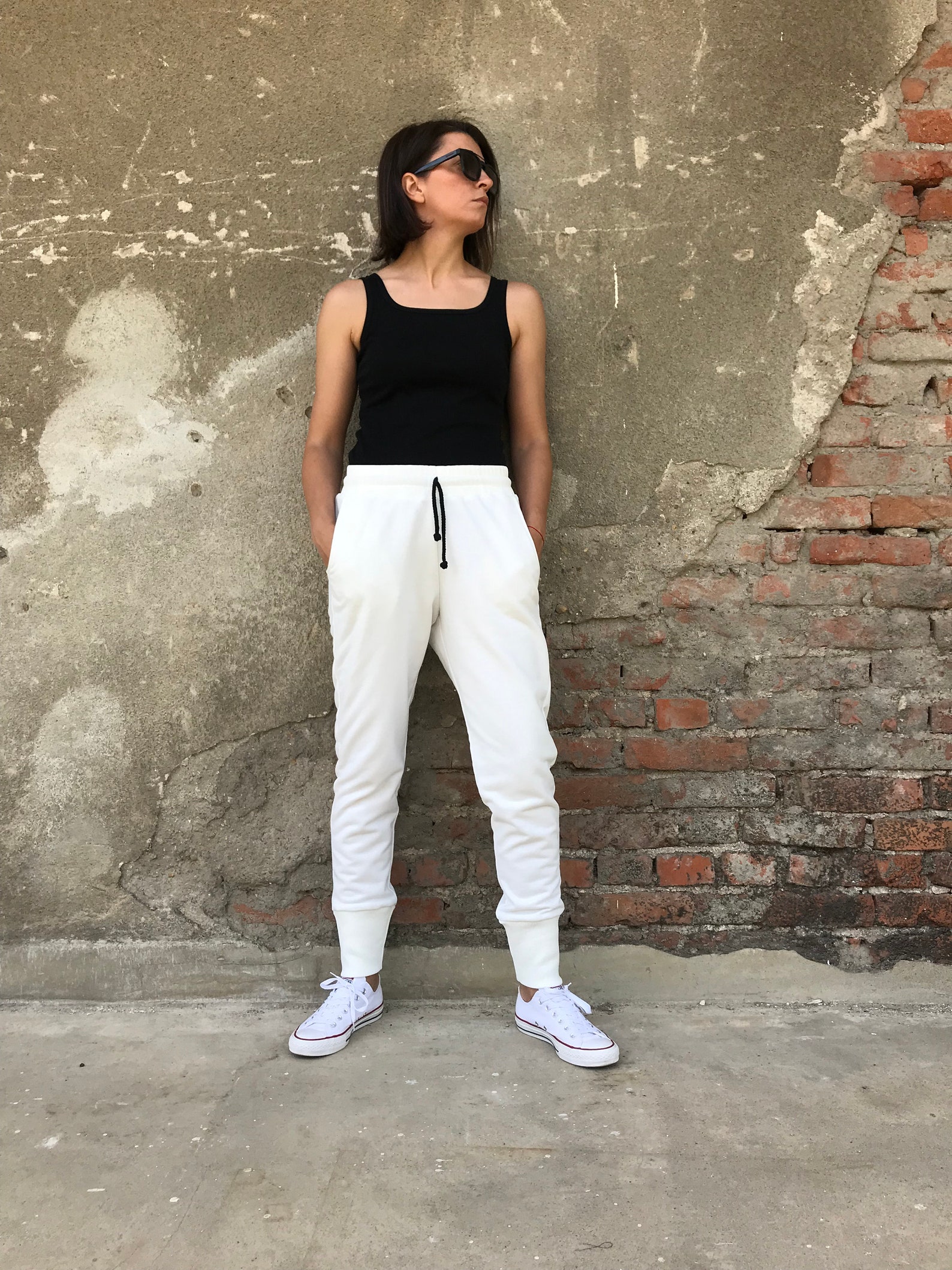 Cotton Jogging Pants Womens Activewear Womens Jogging Pants Etsy UK