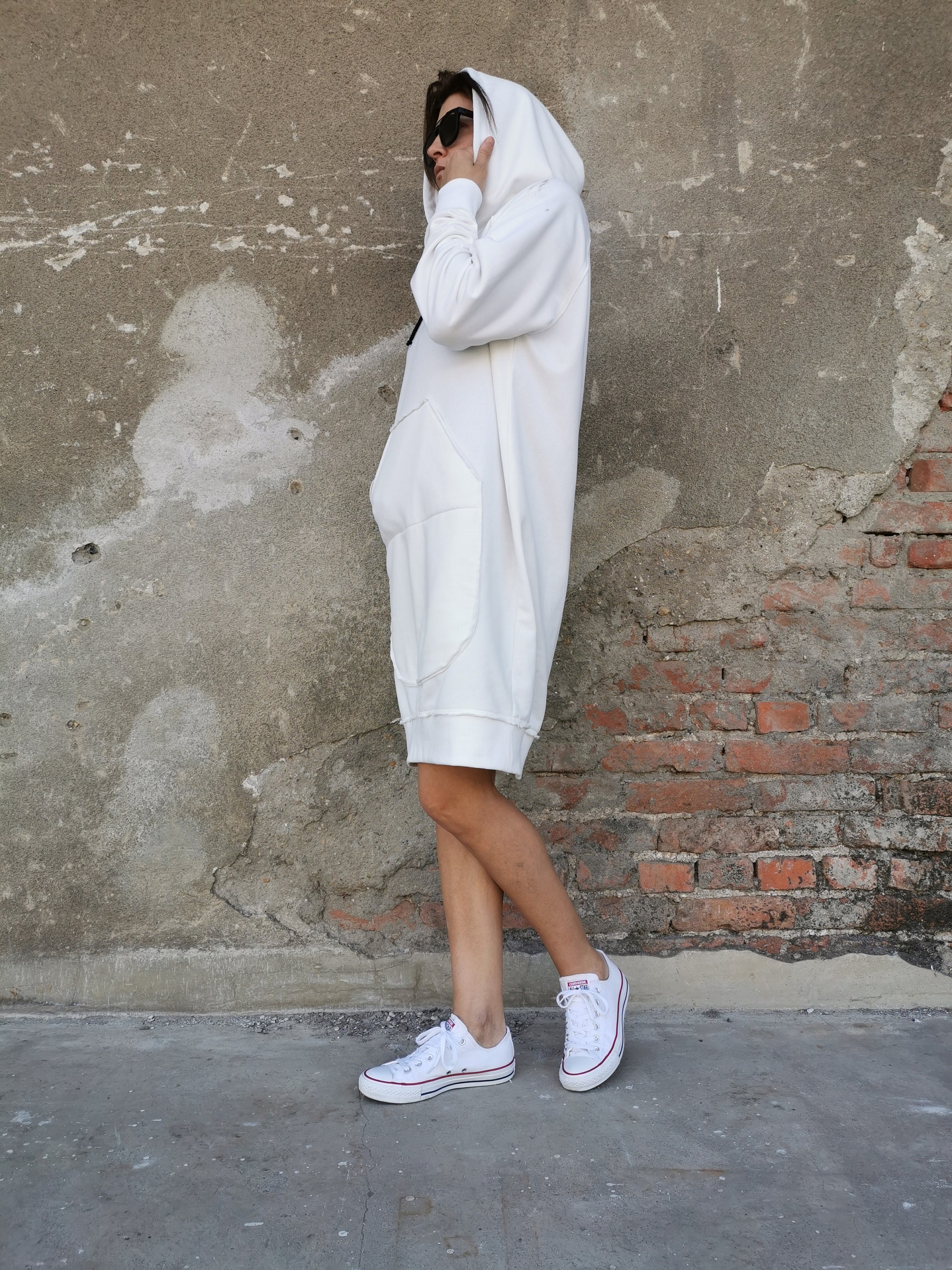 Midi Dress White Midi Dress Knee - Etsy