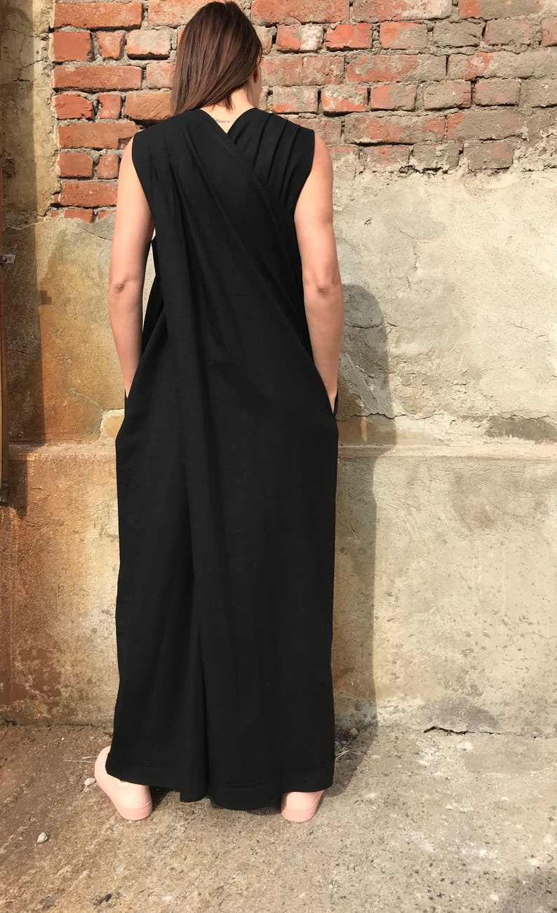 Plus Size Linen Jumpsuit Black Linen Jumpsuit Women Linen Etsy