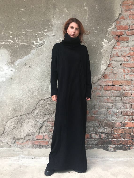 long sweater dress