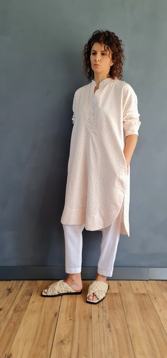 Moonstone Tunic, Maxi Tunic Dress, Midi Maxi Dress, Cotton Maxi Tunic,  Asymmetric Tunic Dress, Asymmetric Tunic, Women Tunic Dress, Tunic - Etsy