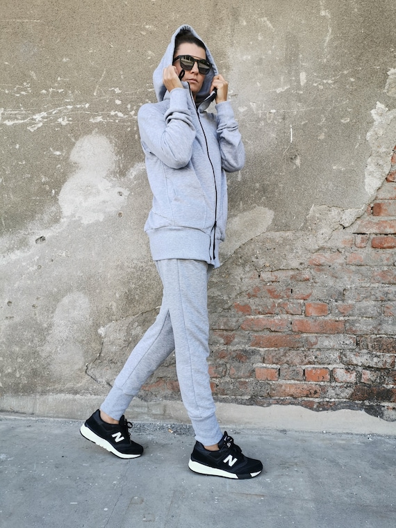 Women Tracksuit, Full Zip Hoodie, Women Joggers, Women Cotton