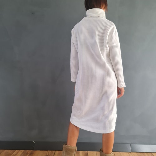 winter white sweater dress Enza Costa x REVOLVE Off-shoulder Mini in used or altered in any way without the prior express written permission of Synthia Couture Ltd Flattering White Sweater Dress