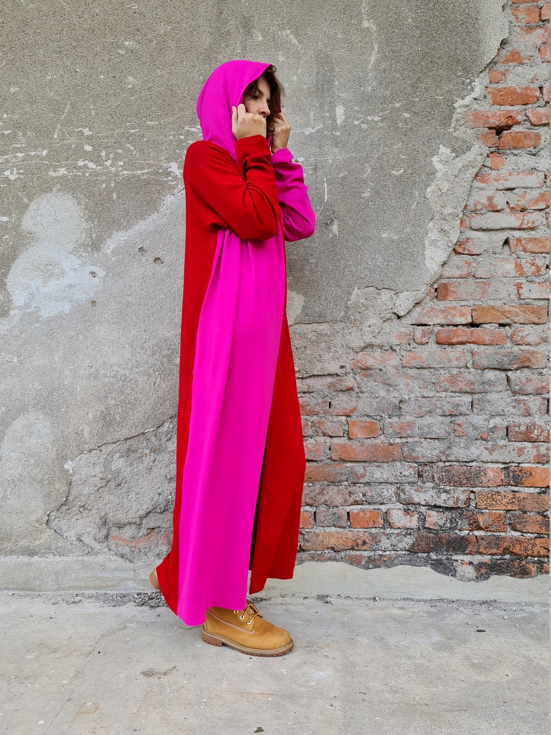 Floor Length Cardigan, Zip Cardigan, Long Knit Cardigan, Hooded Knit ...