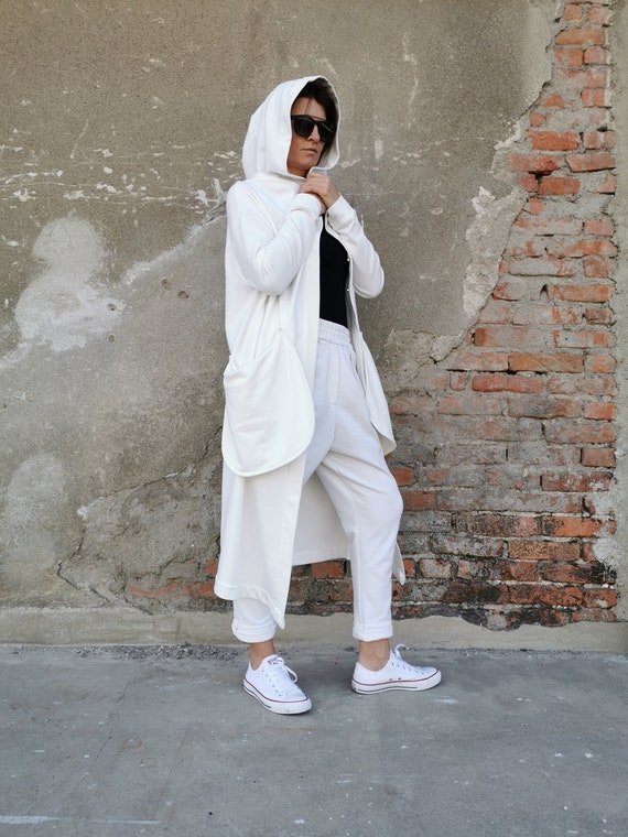 Long sleeve cotton hoodie best sale